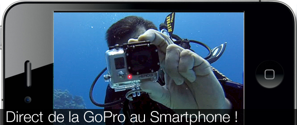 Gopro plongée smartphone tablette